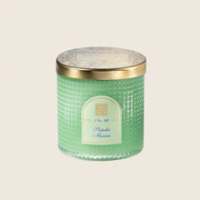 Load image into Gallery viewer, Pistachio Macaron - Textured Glass Candle