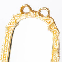 Load image into Gallery viewer, Gold Ribbon Table Mirror