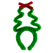 Load image into Gallery viewer, Fuzzy Christmas Headband