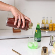 Load image into Gallery viewer, Faux Leather Cocktail Shaker