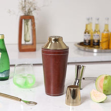 Load image into Gallery viewer, Faux Leather Cocktail Shaker