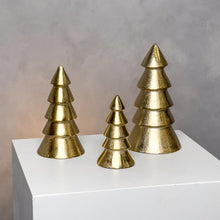 Load image into Gallery viewer, Gold Holiday Trees