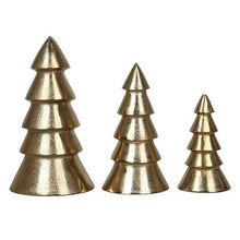 Load image into Gallery viewer, Gold Holiday Trees