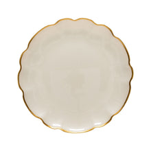 Load image into Gallery viewer, Francesca Gold Rimmed Glass Dinnerware