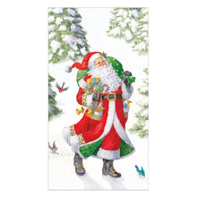 Load image into Gallery viewer, Woodland Santa Napkins