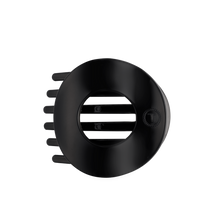 Load image into Gallery viewer, Jet Black | Large | Flat Circle Hair Clip