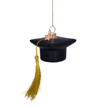 Load image into Gallery viewer, Graduation Hat | Matte Black