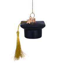 Load image into Gallery viewer, Graduation Hat | Matte Black