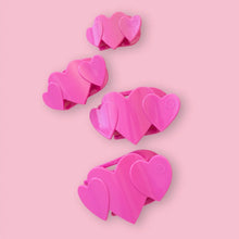 Load image into Gallery viewer, Heart To Heart Flat Hair Clip