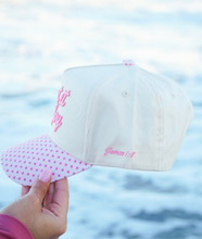 Load image into Gallery viewer, Count It All Joy - Pink Polka Dot Trucker Hat
