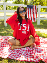 Load image into Gallery viewer, USA FLAG MOCKNECK