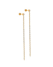 Load image into Gallery viewer, Screwback Stud Earrings - Darby Duster Gold