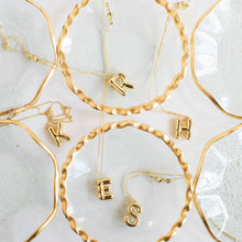 Load image into Gallery viewer, Bubble Initial Necklaces