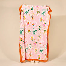 Load image into Gallery viewer, Snuggle Up Plush Blanket–It's Mahj Time