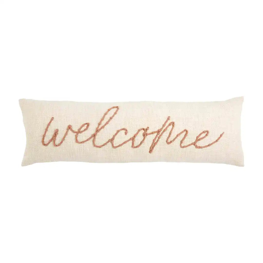 Outdoor clearance welcome pillow