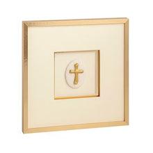 Load image into Gallery viewer, Framed Cross/Heart Wall Art
