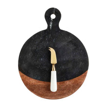 Load image into Gallery viewer, Wood Marble & Wood Board Set