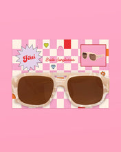 Load image into Gallery viewer, Bride Pearlized Aviator Sunglasses | bachelorette gift bride