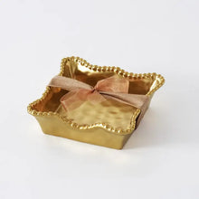 Load image into Gallery viewer, Pampa Bay Cocktail Napkin Holder - Matte Gold-Toned