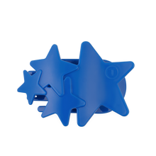 Load image into Gallery viewer, Flat Hair Clip | Large | Blue Shooting Star