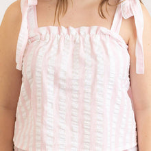 Load image into Gallery viewer, Tie Top PJ Set