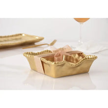 Load image into Gallery viewer, Pampa Bay Cocktail Napkin Holder - Matte Gold-Toned