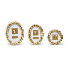 Load image into Gallery viewer, Gilded Rope Gold Finish Photo Frame