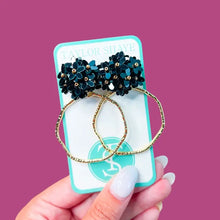 Load image into Gallery viewer, Taylor Shaye Designs Fall Flower Hoops
