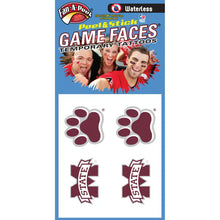 Load image into Gallery viewer, Collegiate Face Tattoos