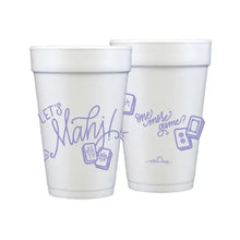 Load image into Gallery viewer, Let's Mahj! | Mahjong Foam Cups