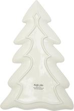 Load image into Gallery viewer, Kailo Chic Holiday Trees Stoneware Tray