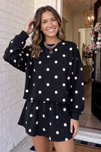 Load image into Gallery viewer, Polka Dot Casual Mini Skort Set