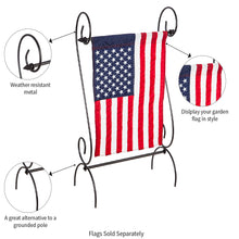 Load image into Gallery viewer, Scroll Garden Flag Stand