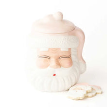 Load image into Gallery viewer, Santa Cookie Jar