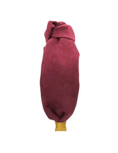 Load image into Gallery viewer, Wine Suede Knot Headband