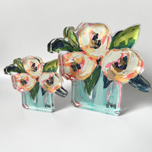 Load image into Gallery viewer, Pink and White Peonies Bloom Block