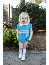 Load image into Gallery viewer, Noelle Bubble in Bule Velvet