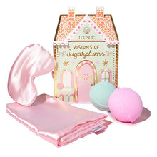 Load image into Gallery viewer, Visions of Sugarplums Bath Balm & Eye Mask Set