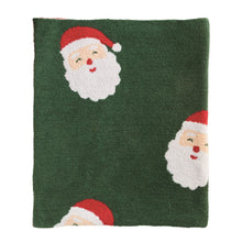 Load image into Gallery viewer, Santa Chenille Blanket