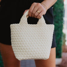 Load image into Gallery viewer, Woven Crossbody Bucket Bag