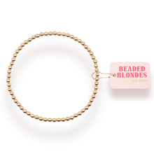 Load image into Gallery viewer, Gold Beaded Bracelet (Kids Size)