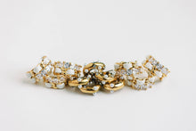 Load image into Gallery viewer, Diamond and Pearl Chunky Huggie Statement Earrings