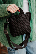 Load image into Gallery viewer, Woven Crossbody Bucket Bag