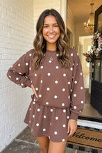 Load image into Gallery viewer, Polka Dot Casual Mini Skort Set