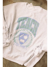Load image into Gallery viewer, Teacher Crest Sweatshirt
