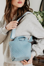 Load image into Gallery viewer, Woven Crossbody Bucket Bag