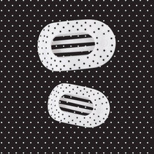 Load image into Gallery viewer, White Polka Dot Party Teleties