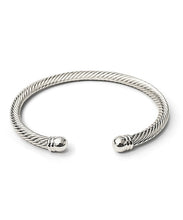Load image into Gallery viewer, Twist Cable Cuff Bracelet