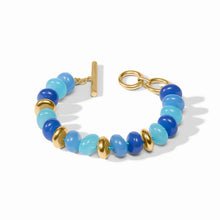 Load image into Gallery viewer, Amalfi Statement Aqua Multi Bracelet