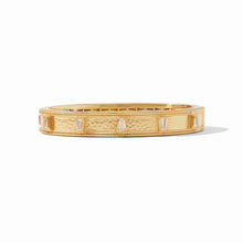 Load image into Gallery viewer, Aurora Stone Hinge Bangle Bracelet
